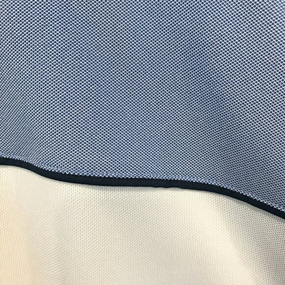 Walter Hagen 11 Majors Men's 3-Button Golf Polo Sz XXL Colorblock Blue and White - Picture 6 of 15
